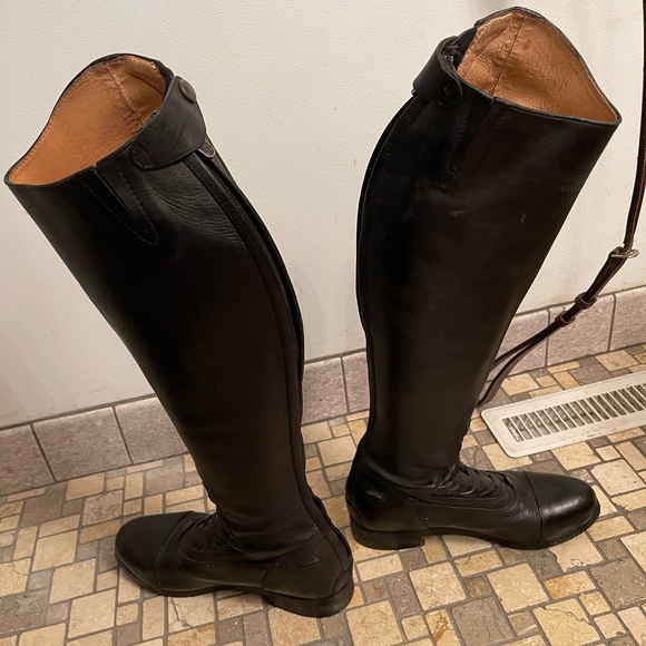 Donatello III Field Tall Boot Black - Picture 3 of 5